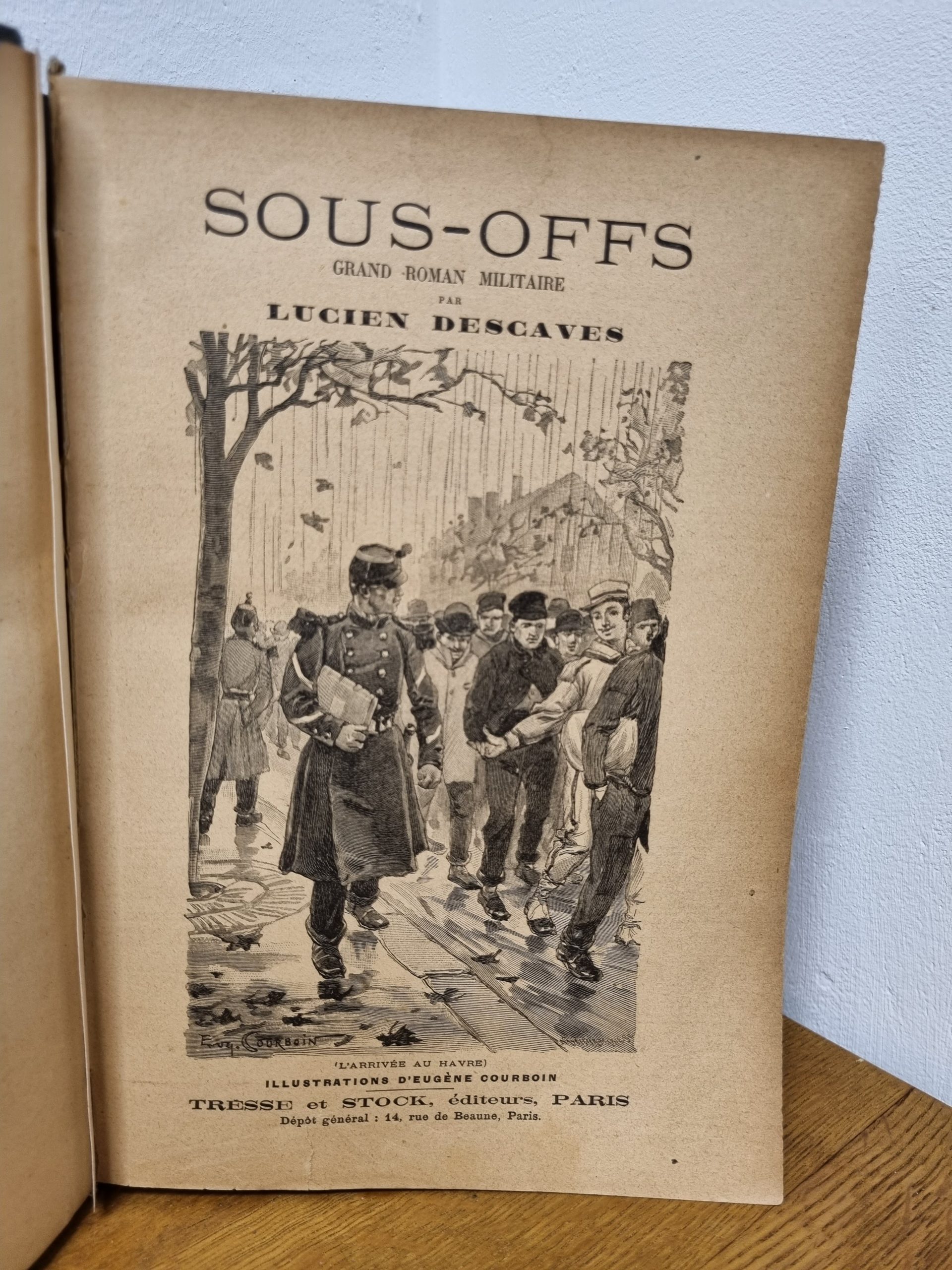 Kniha - L. DESCAVES SOUS-OFFS - pohled 2