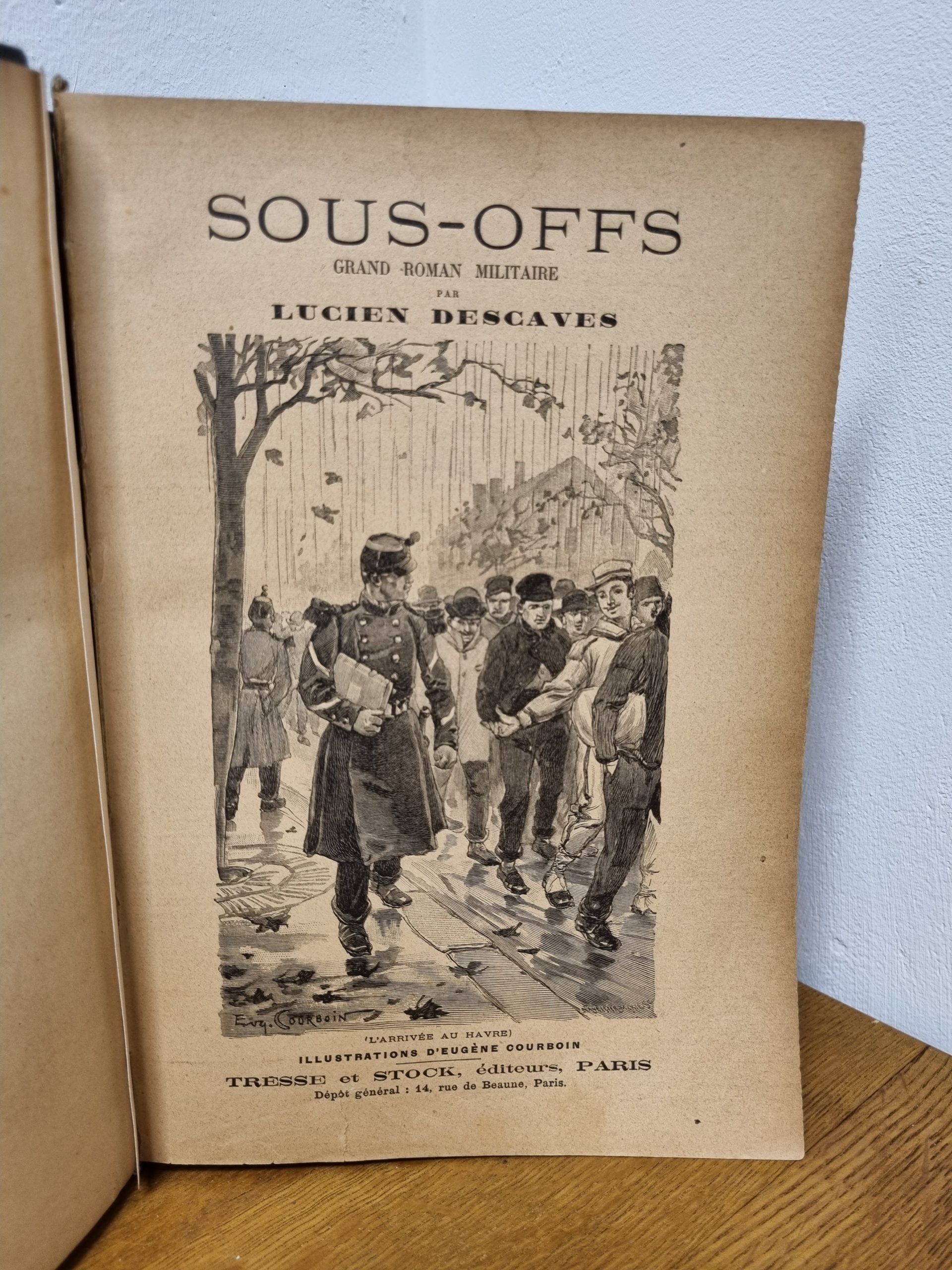Kniha - L. DESCAVES SOUS-OFFS - pohled 3